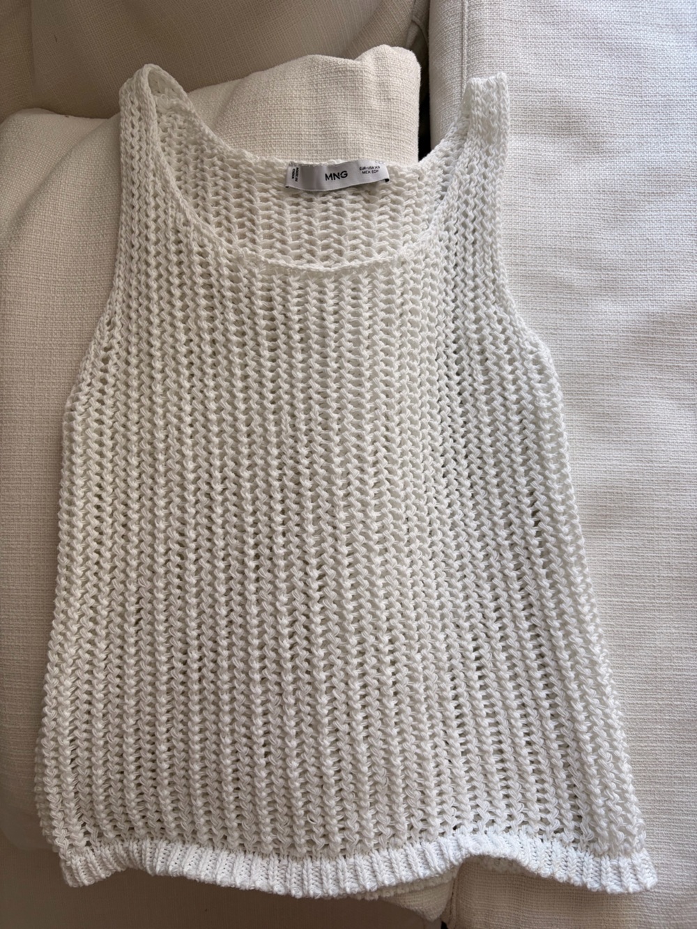 Mango knit tank